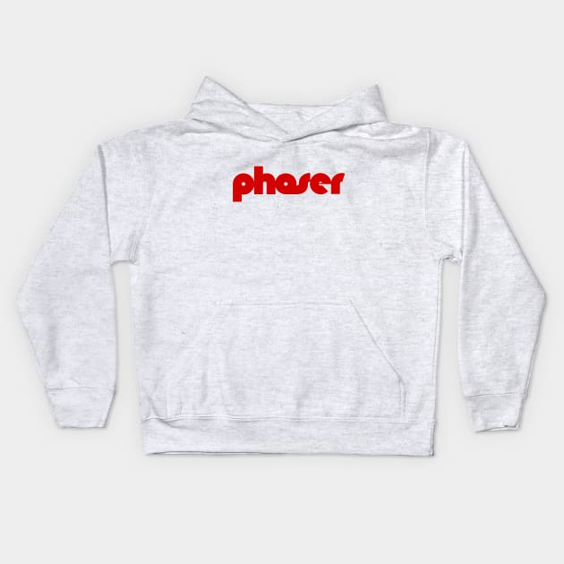 Phaser Kids Hoodie by mrspaceman